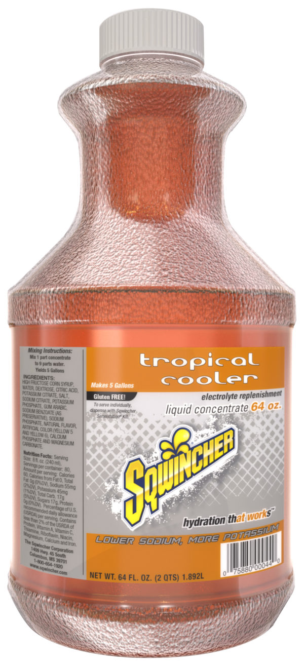 TROPICAL COOLER SQWINCHER - 1.89 L (6/cs) - S4972